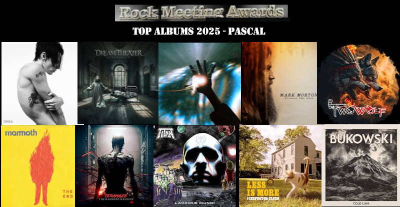 rockmeeting awards top albums 2025 de pascal yungblud mammoth dream theater architects patrick rondat titan last train tbukowski