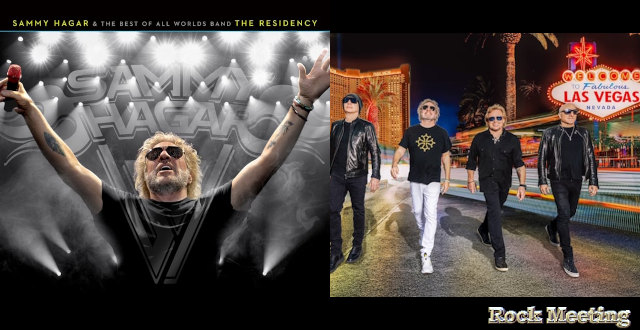 sammy hagar the best of all worlds band the residency nouvel album live
