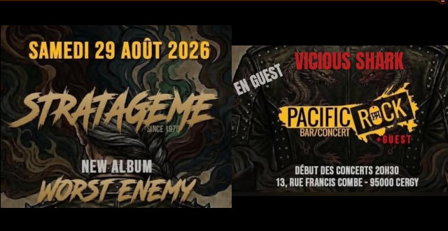 stratageme cergy pacific rock 29 08 2026 vicious shark stratageme cergy pacific rock 29 08 2026 vicious shark