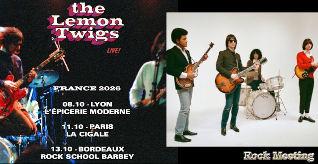 the lemon twigs lyon paris et bordeaux rock school barbey les 8 11 et 13 octobre