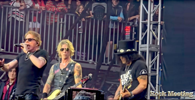 video guns n roses reprend quatre titres de black sabbath lors de l evenement back to the beginning