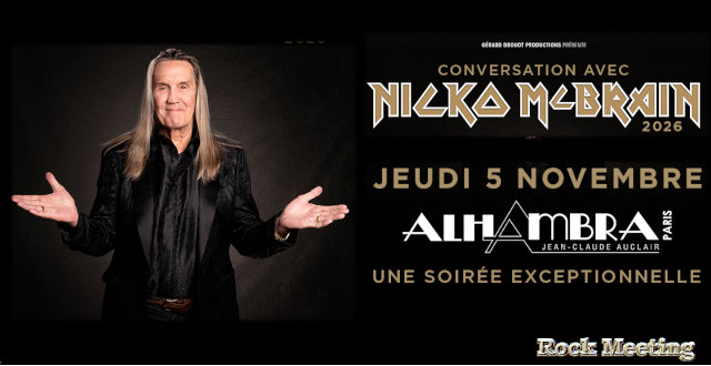 conversation avec nicko mcbrain le celebre batteur d iron maiden sera a paris l alhambra le 5 novembre conversation avec nicko mcbrain le celebre batteur d iron maiden sera a paris l alhambra le 5 novembre
