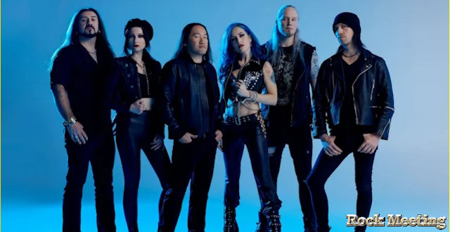 dragonforce annonce l arrivee d alissa white gluz nouvelle chanteuse et frontwoman