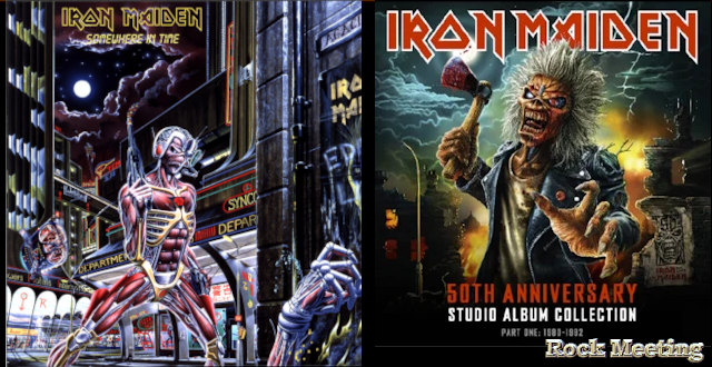 iron maiden 50th anniversary studio album collection part one 1980 1992 somewhere in time 40th anniversary limited edition