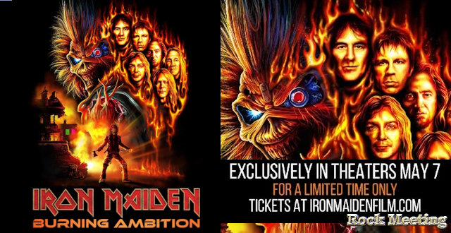 iron maiden burning ambition le documentaire officiel sortira en salles de cinema en mai