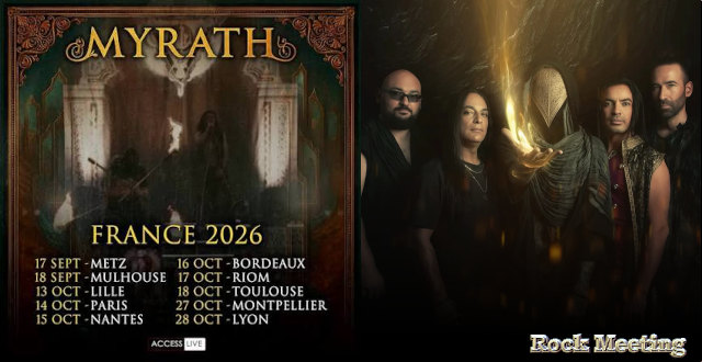 myrath shape of my heart reprise de sting 