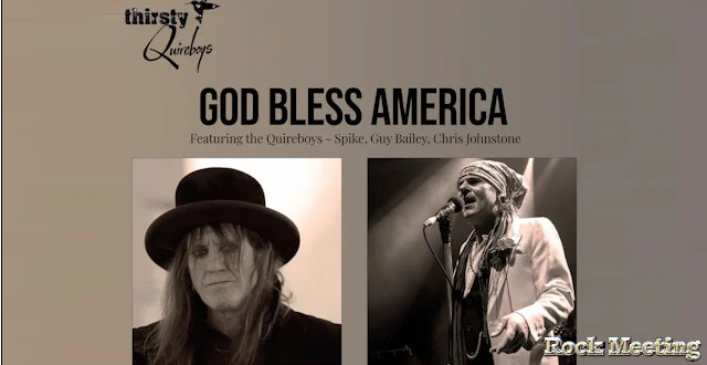thirsty quireboys god bless america nouvel album par le duo fondateur des quireboys