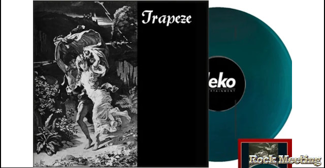 trapeze trapeze reedition du premier album eponyme en vinyle bleu 180 grammes edition limitee