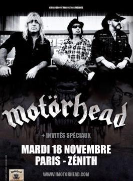 MOTORHEAD Paris Zenith 18/11/2014