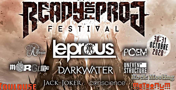 ready for prog festival toulouse le metronum 30 31 octobre 2020 leprous darkwater