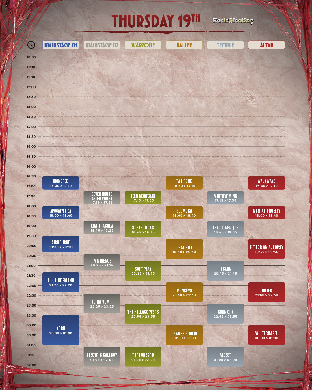 2025 hellfest running order 01