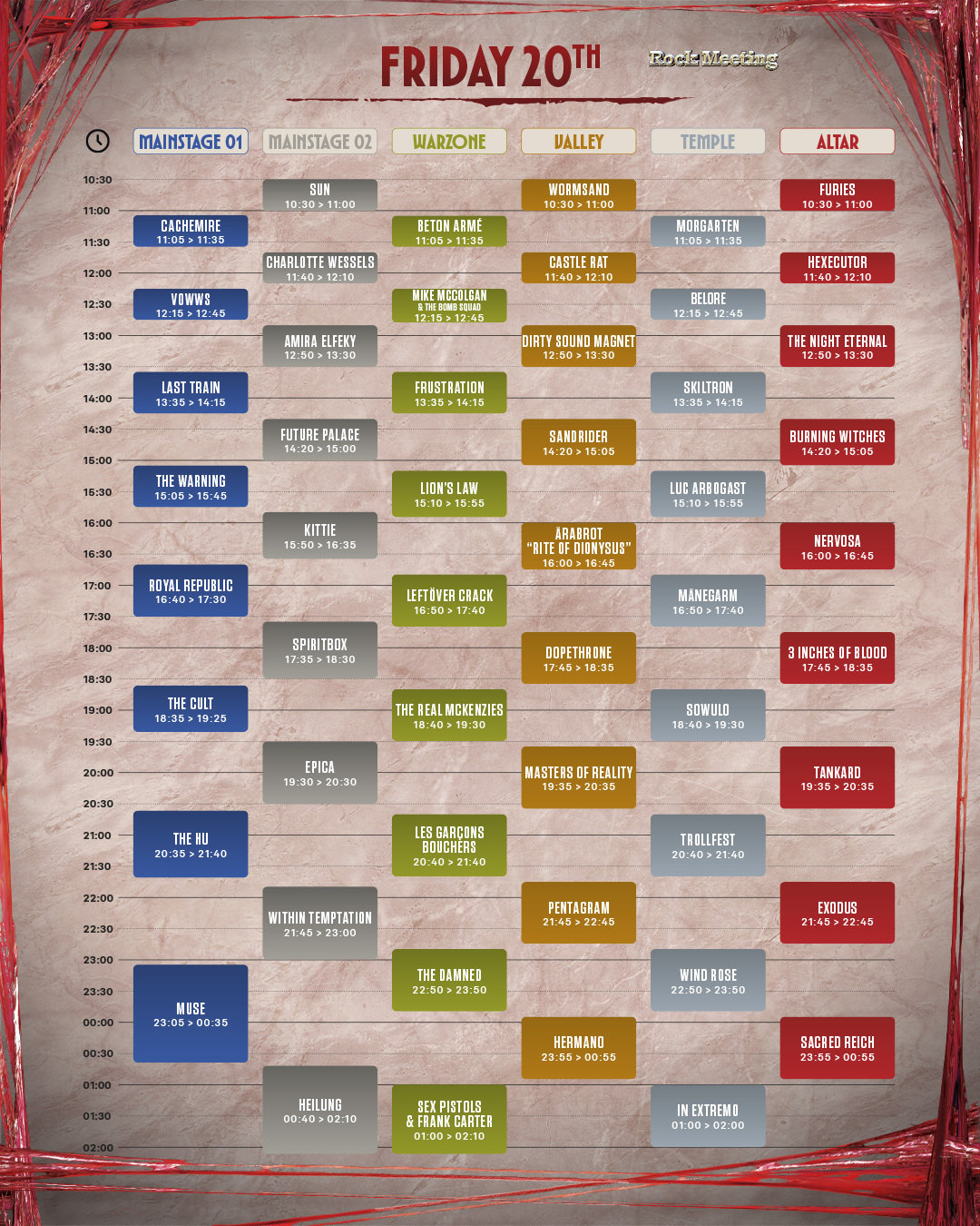 2025 hellfest running order 02