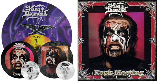 KING DIAMOND   Conspiracy - The Dark Sides - The Eye _ Ré Editions !