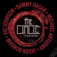 THE CIRCLE At Your Service  [Sammy Hagar + Michael Anthony +Jason Bonham + Vic Johnson]